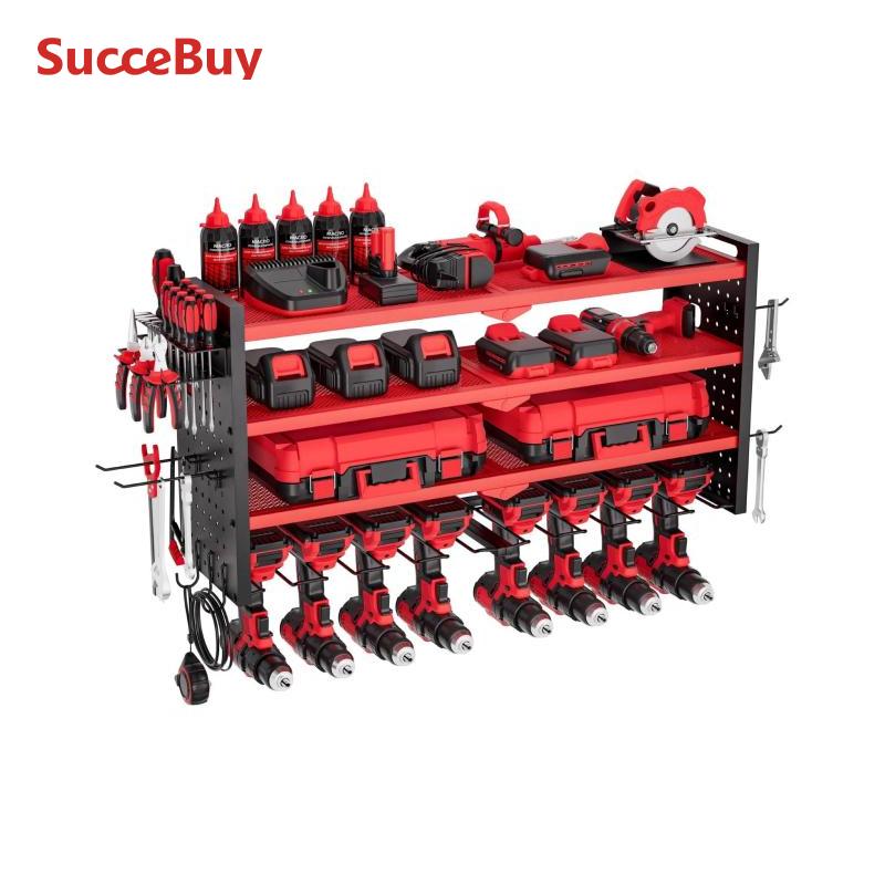 Mini Workshop Tools - SucceBuy 4-Layer Hand Power Tool Organizer