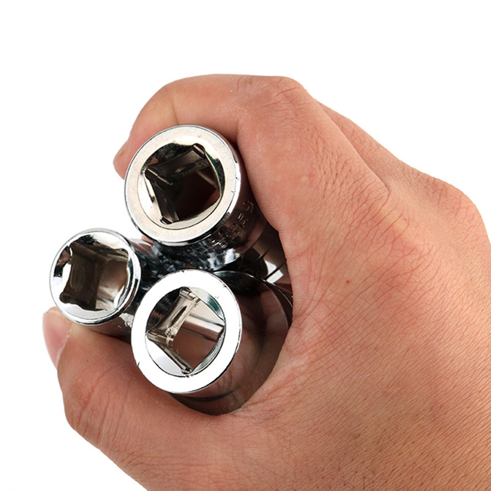 Tools & Workshop Equipment - Socket Wrench Set Universal Multifunctional Portable