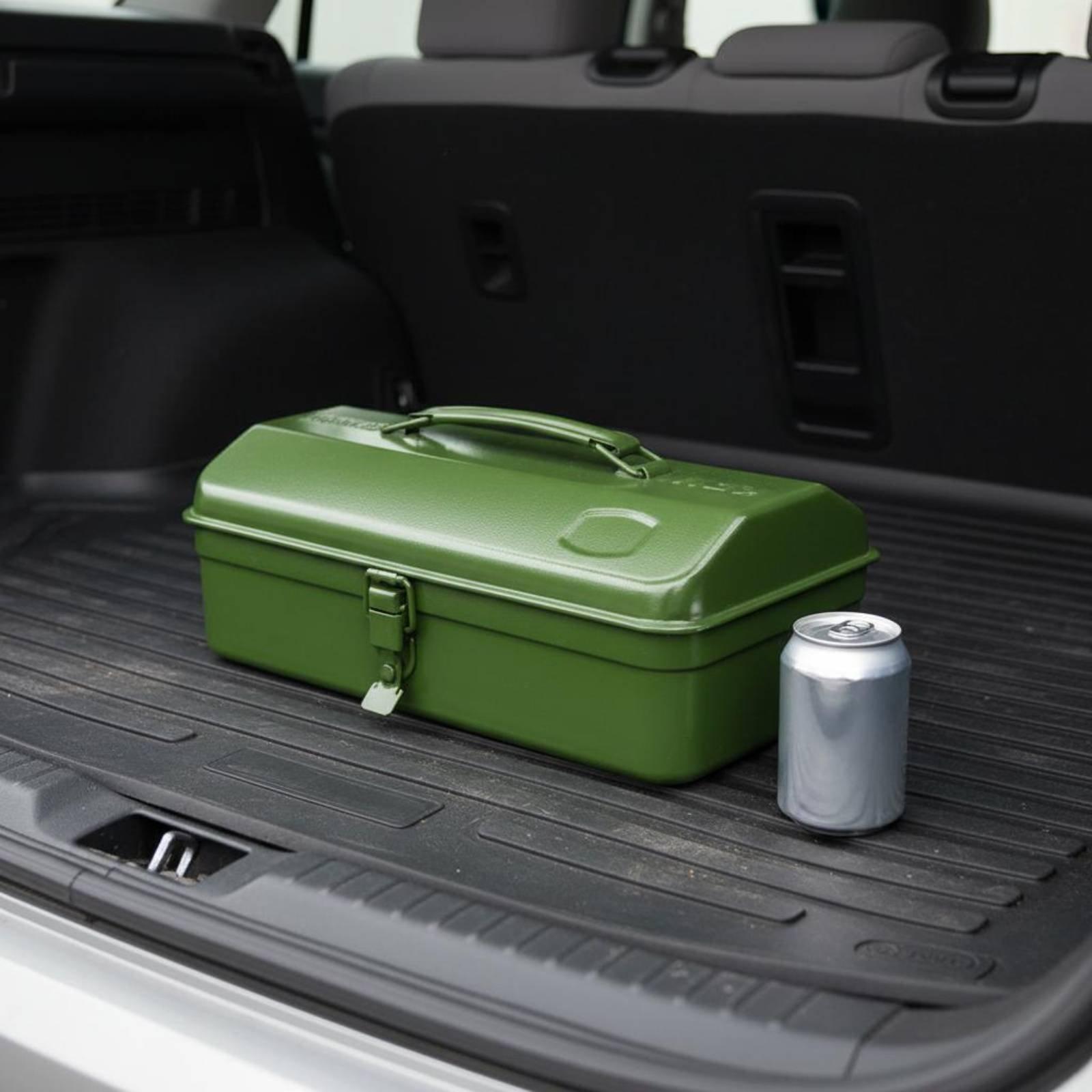 Workshop Tools And Equipment - Iron Toolbox Heavy Duty Rigid Metal