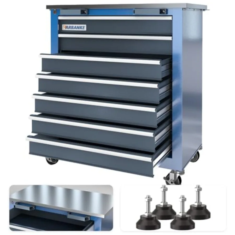 Tools Use In The Workshop - Rolling Tool Chest for Workshop Use,