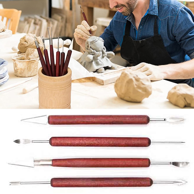 6PCS Sculpting Pottery Clay To - Chisel Set Wood review and price