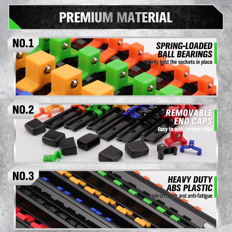 18-Piece Socket Organizer Set  - Tool Chest Cabinet review and price