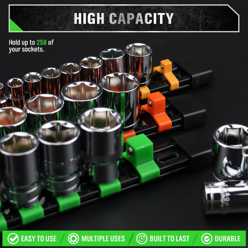 18-Piece Socket Organizer Set  - Tool Chest Cabinet review and price