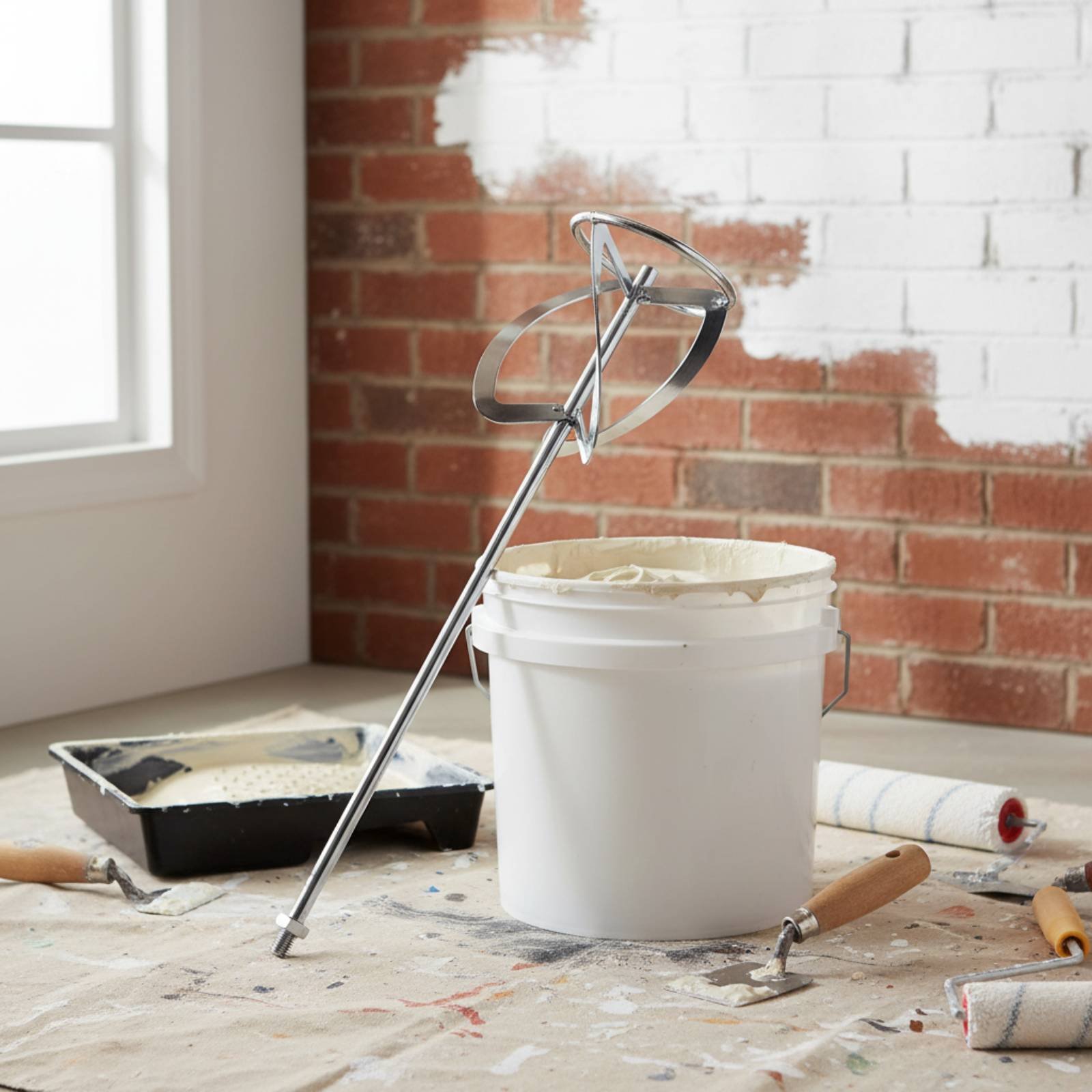 Cement Blender Paddle Sturdy D - Tools Use In The Workshop review and price