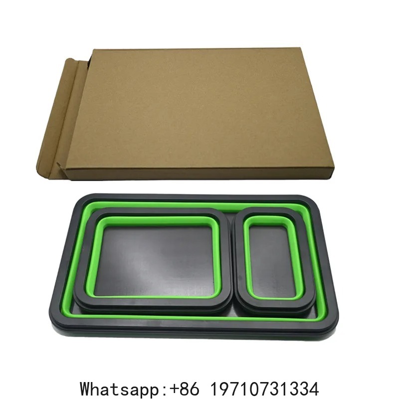 3Pcs Collapsible  Parts Set 3  - Magnetic Parts Tray review and price