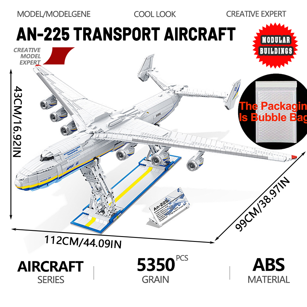 AN-225 Large Transport Aircraf - Hand Plane Block review and price