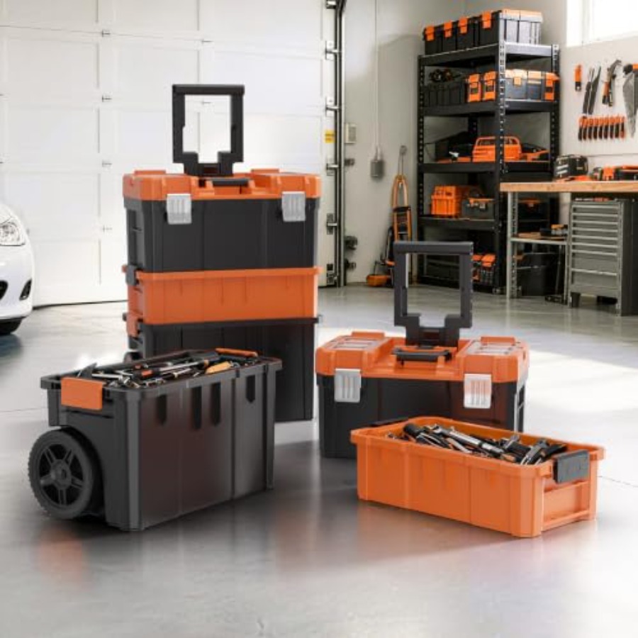 Rolling Tool Box with Wheels,  - Tools Use In The Workshop review and price