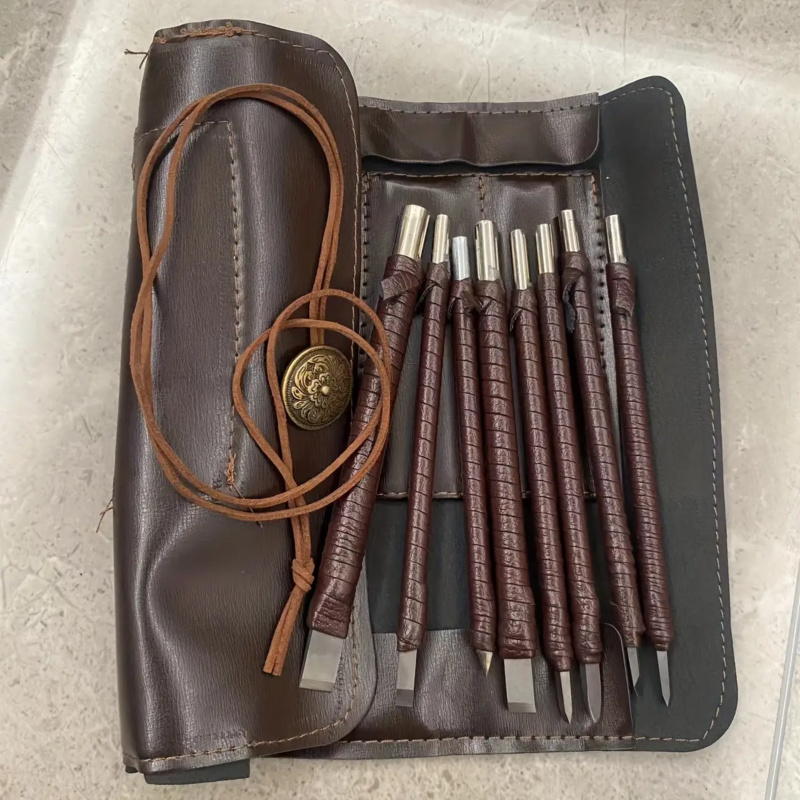 ‌8pcs Tungsten Steel Carving C - Chisel Set Wood review and price
