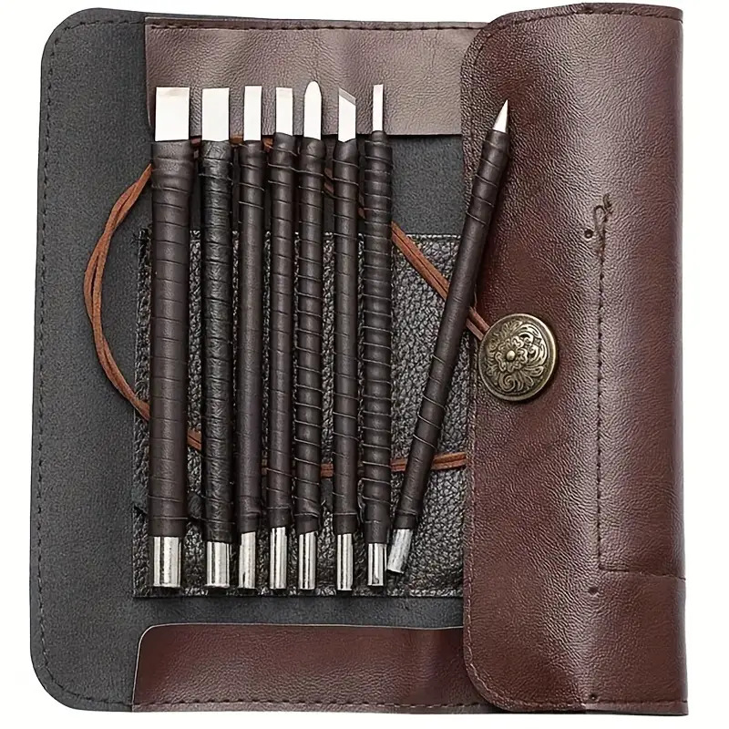 ‌8pcs Tungsten Steel Carving C - Chisel Set Wood review and price