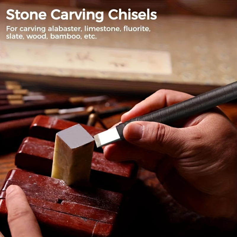 ‌8pcs Tungsten Steel Carving C - Chisel Set Wood review and price