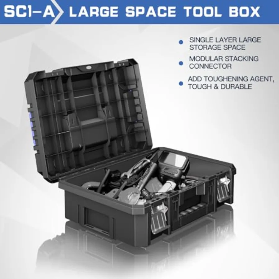 5 Tier Stackable Tool Box with - Tools Use In The Workshop review and price