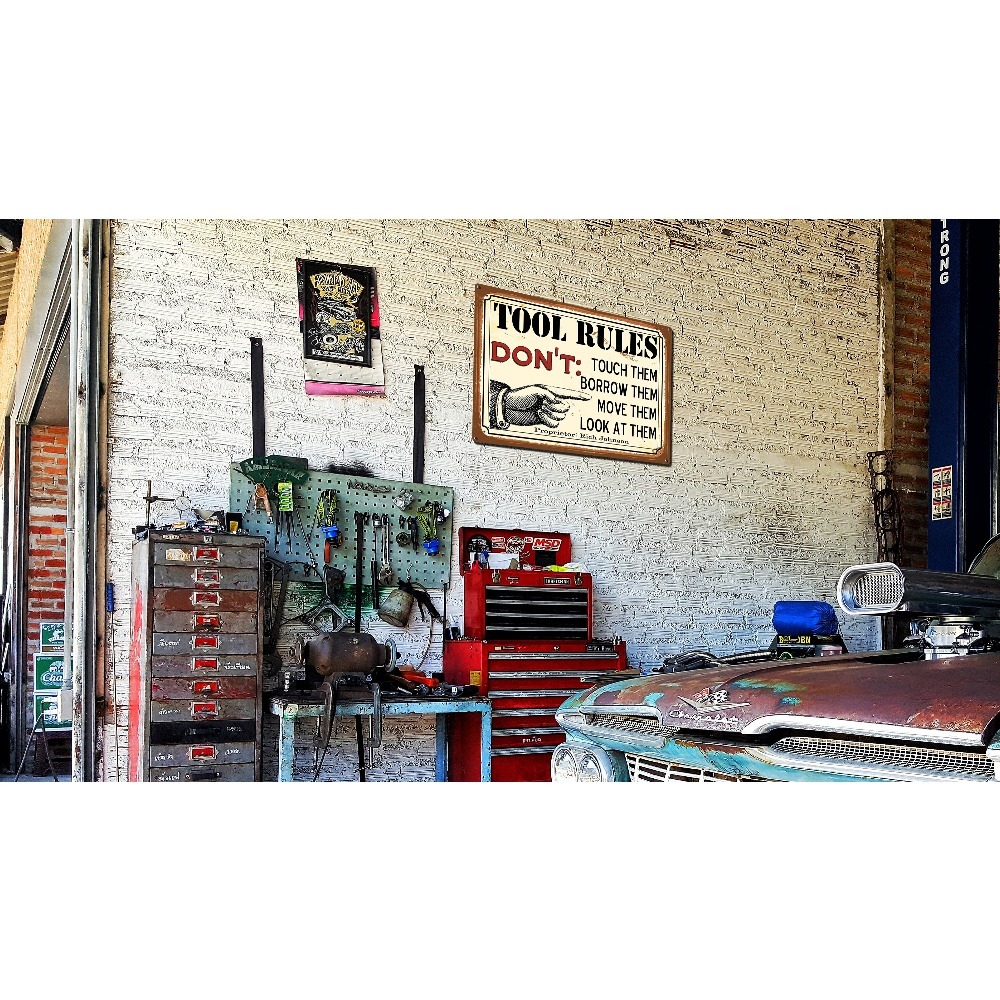 1pc Customizable Tool Rules Me - Tools Name In Workshop review and price