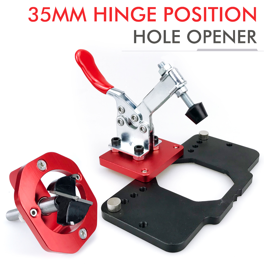 35mm Concealed Door Hinge Jig  - Mini Workshop Tools review and price